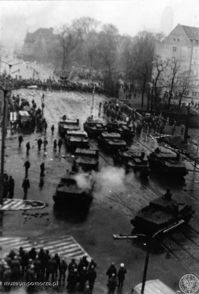 Gdańsk; Wydarzenia grudniowe 1970 r. na terenie miast wybrzeża gdańskiego.