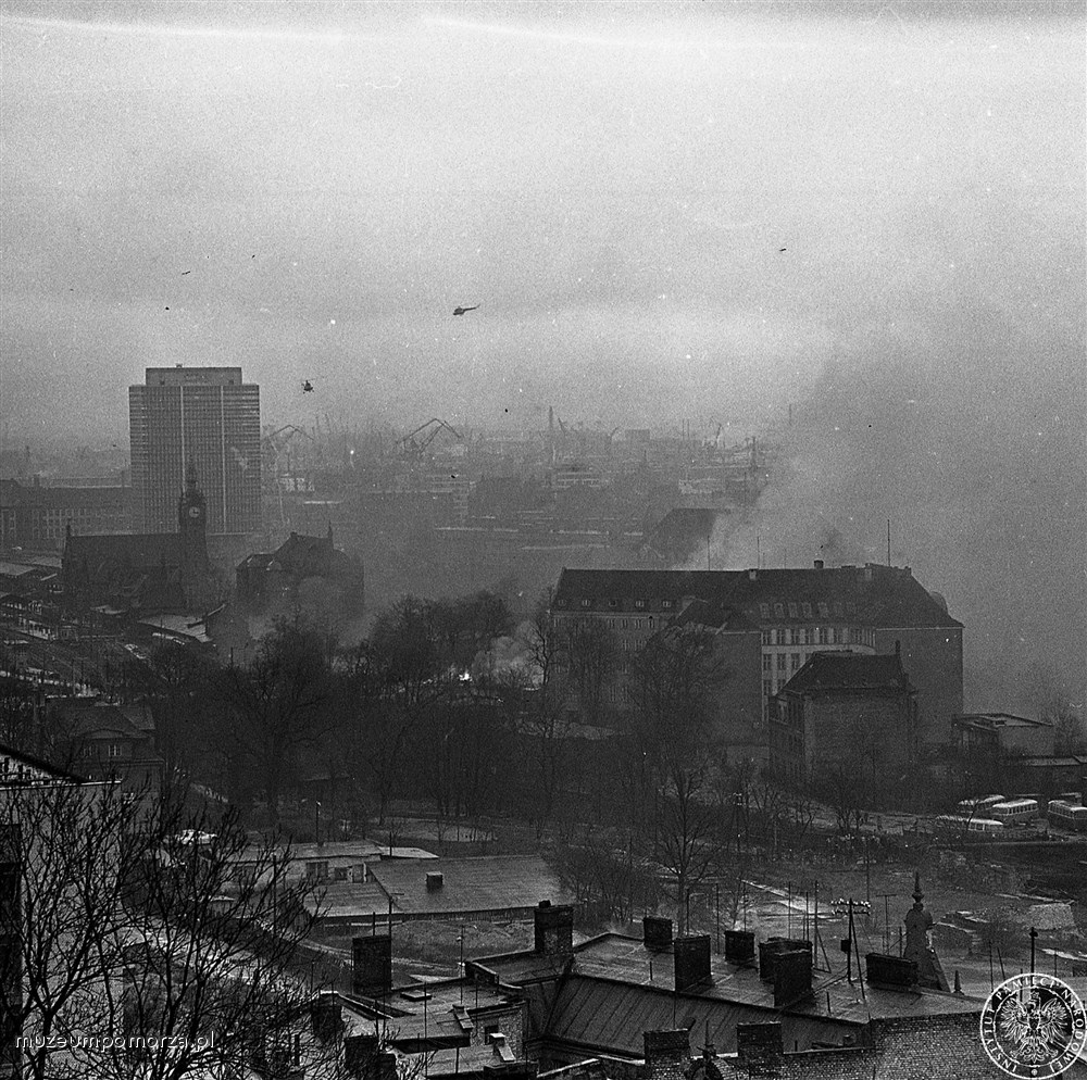 Gdańsk; Wydarzenia grudniowe 1970 r. na terenie miast wybrzeża gdańskiego.