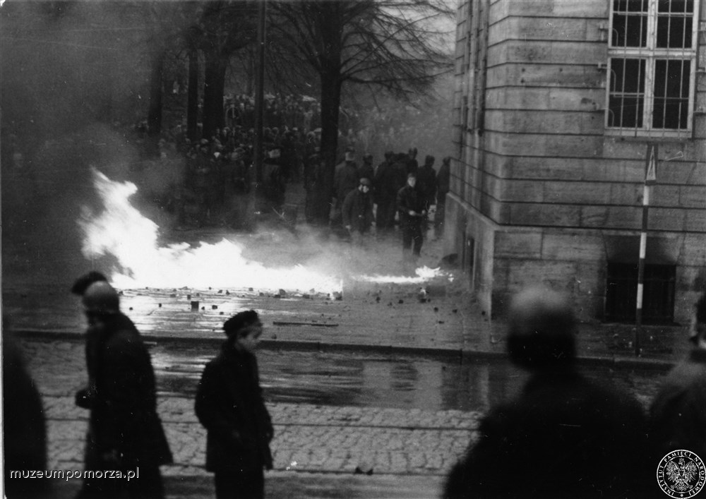 Gdańsk; Wydarzenia grudniowe 1970 r. na terenie miast wybrzeża gdańskiego.