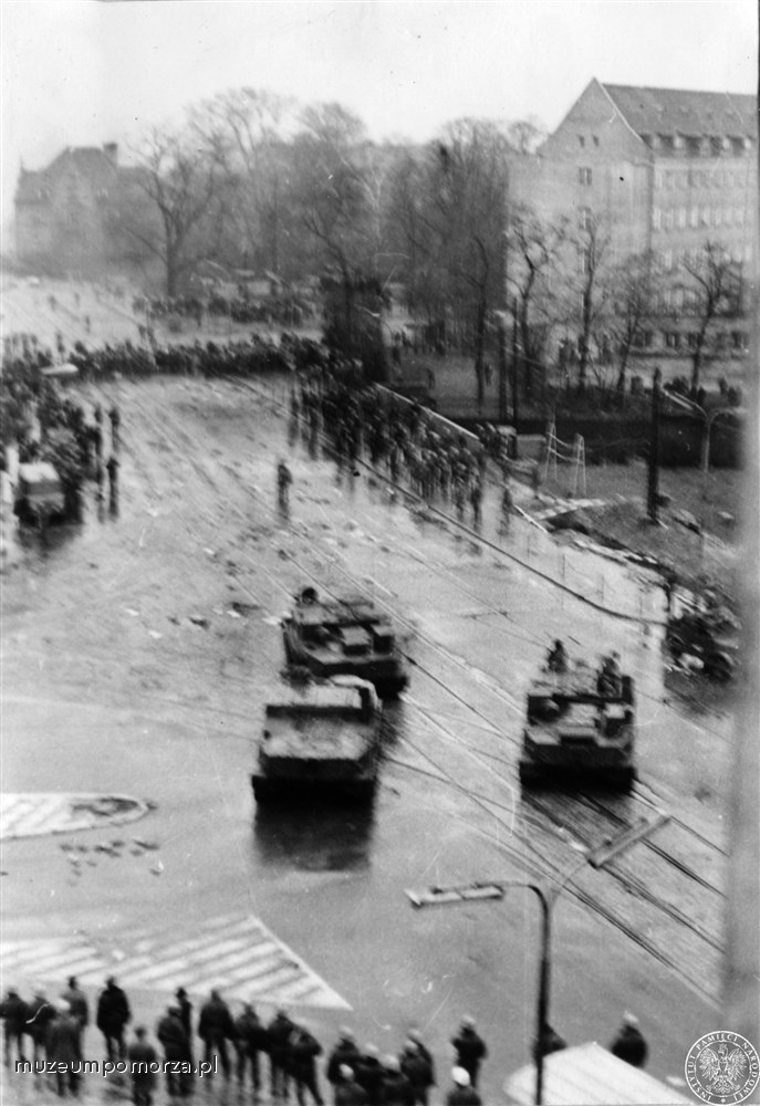 Gdańsk; Wydarzenia grudniowe 1970 r. na terenie miast wybrzeża gdańskiego.