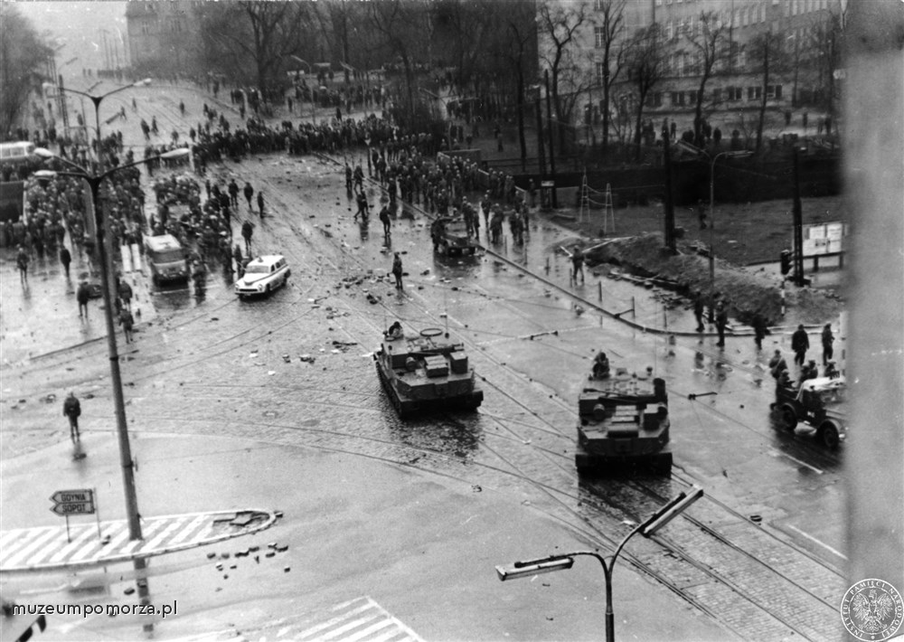 Gdańsk; Wydarzenia grudniowe 1970 r. na terenie miast wybrzeża gdańskiego