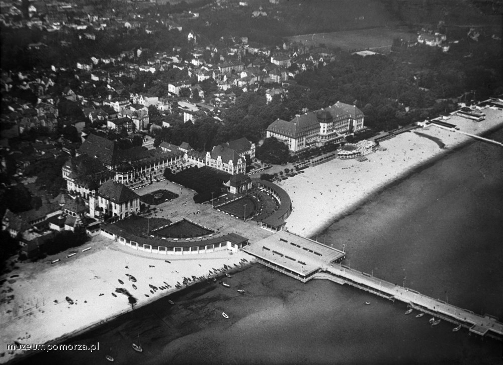 Sopot, Panorama z lotu ptaka