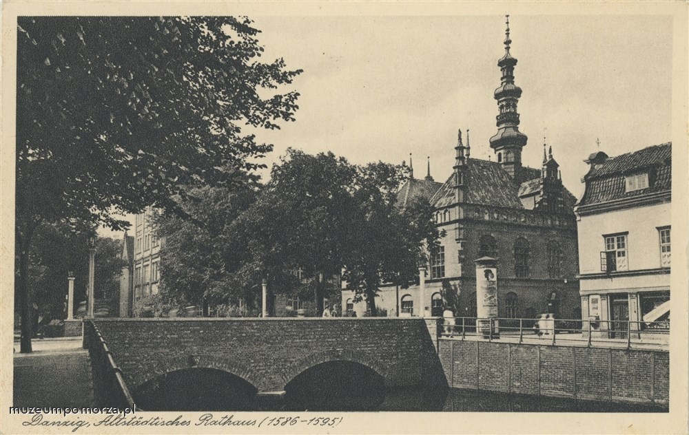 Gdańsk, Ratusz Staromiejski i Most Chlebowy