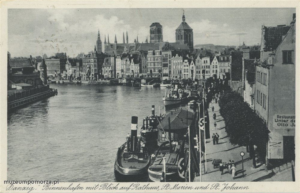 Gdańsk, widok z ulicy Wartkiej