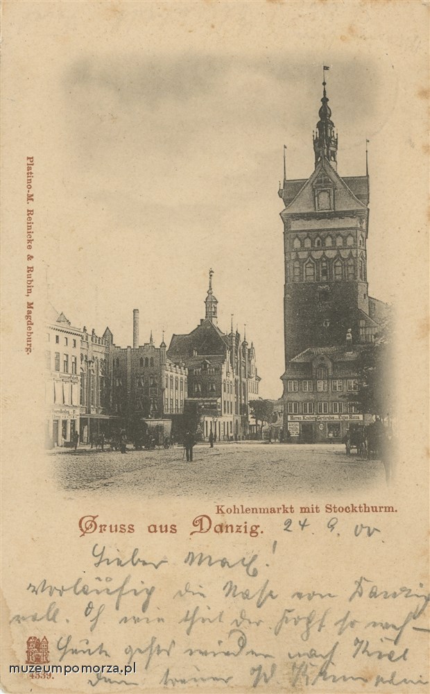 Gdańsk, Targ Węglowy i Wieża Więzienna
