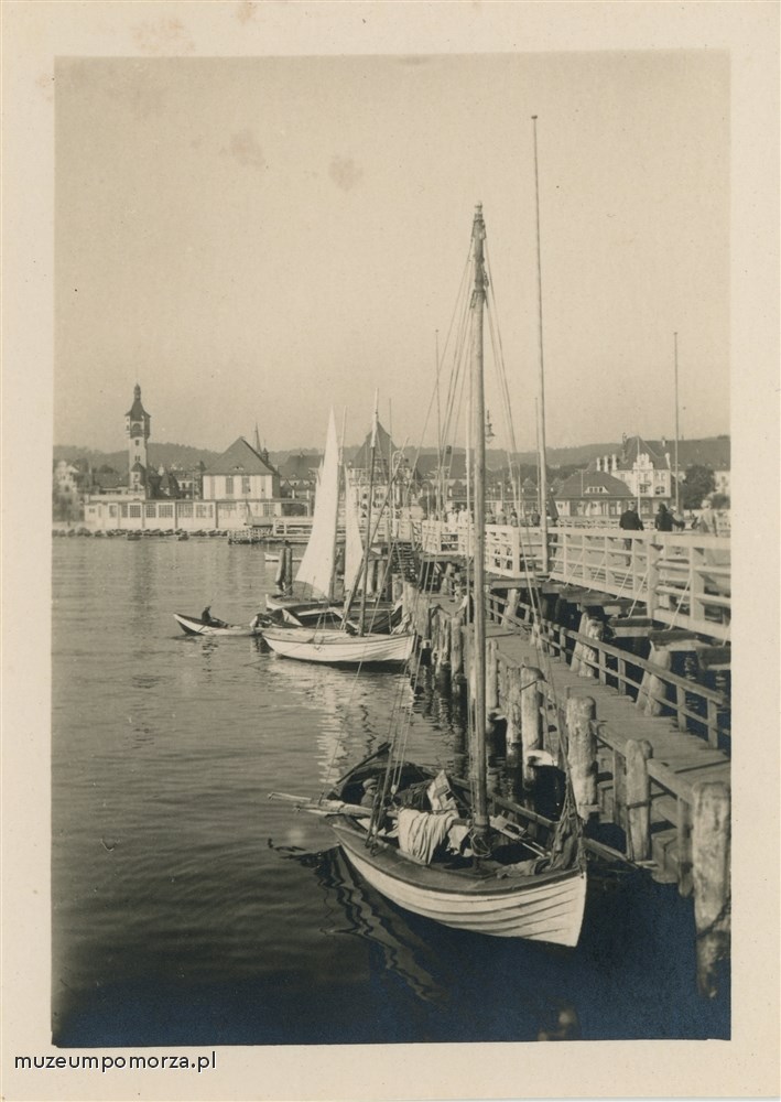 Sopot, Żaglówki przy Molo w Sopocie 