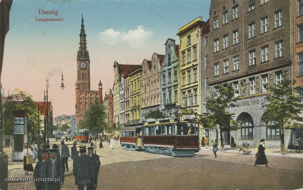 Gdańsk, Widok na Długi Targ