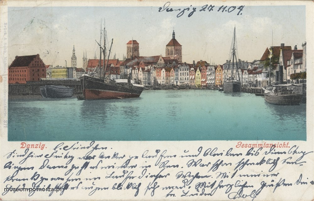 Gdańsk, Widok na Rybackie Pobrzeże