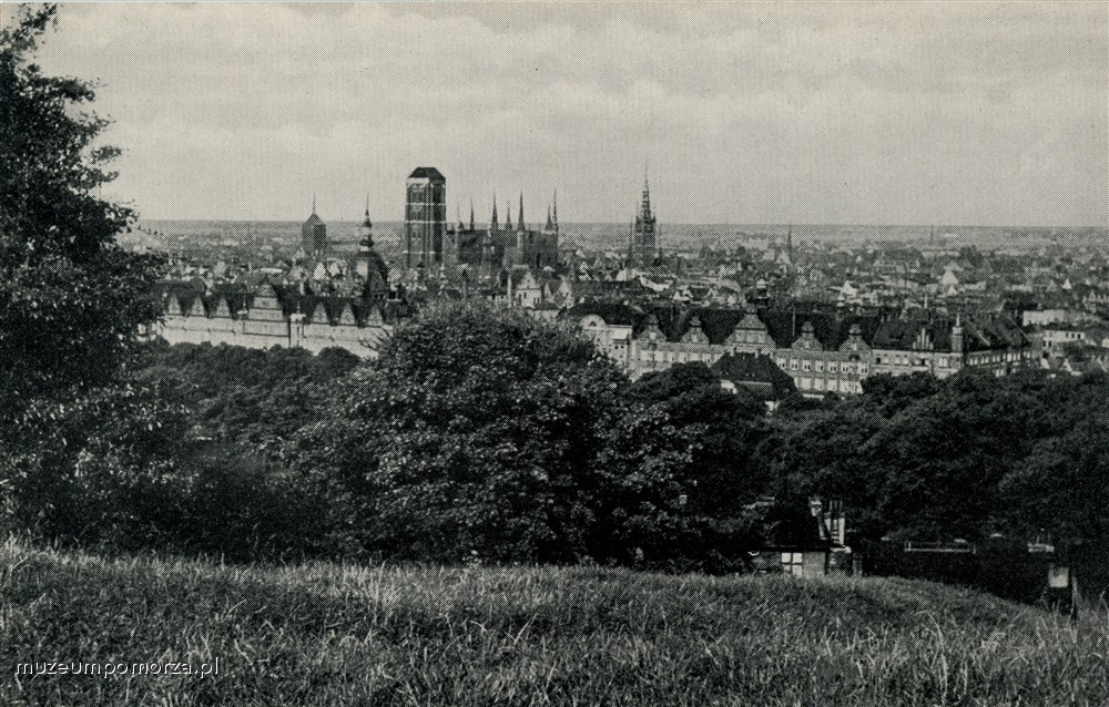 Gdańsk, widok z Biskupiej Góry