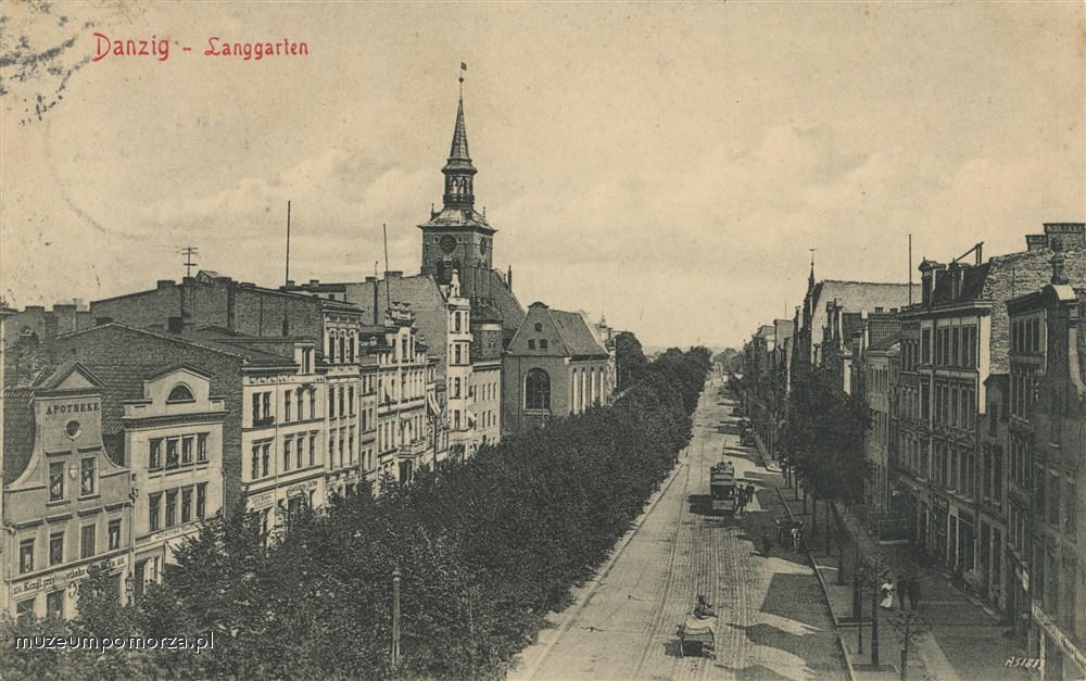 Gdańsk, Widok na całe Długie Ogrody