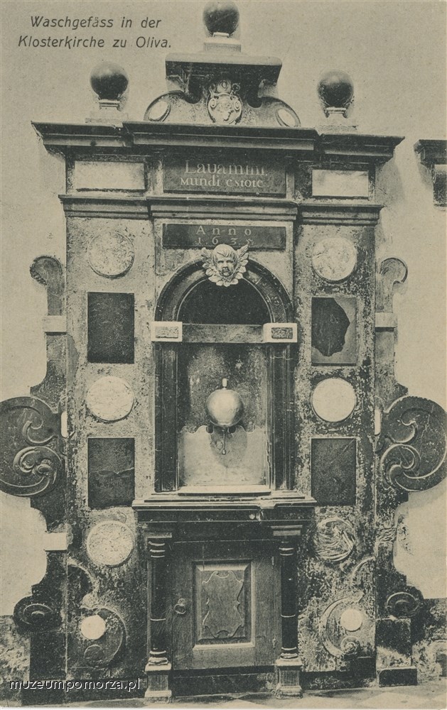 Gdańsk - Oliwa, Archikatedra św. Trójcy, lawaterz
