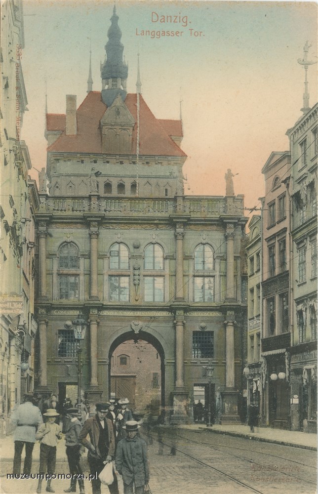   Gdańsk Złota Brama, Danzig Langgaser Tor