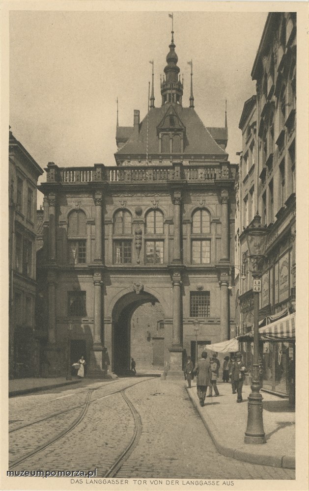 Gdańsk, Złota Brama, Danzig Langgaser Tor
