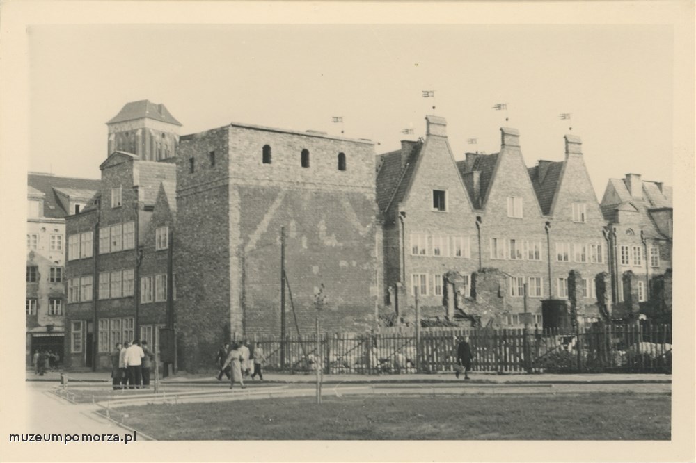 Gdańsk, baszta Bramy Szerokiej 