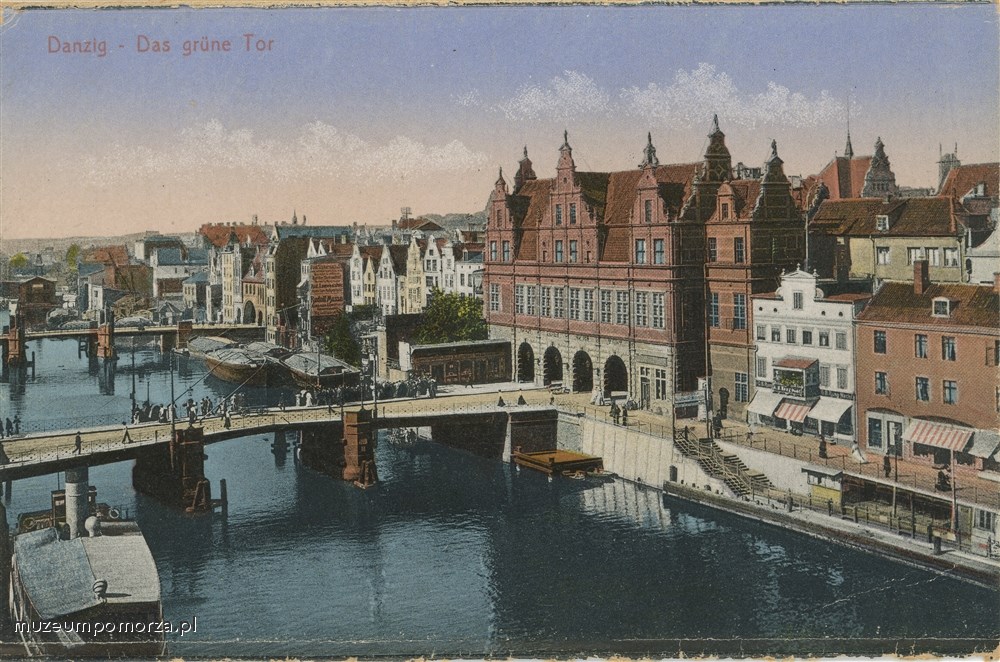 Gdańsk, Brama Zielona i Most Zielony