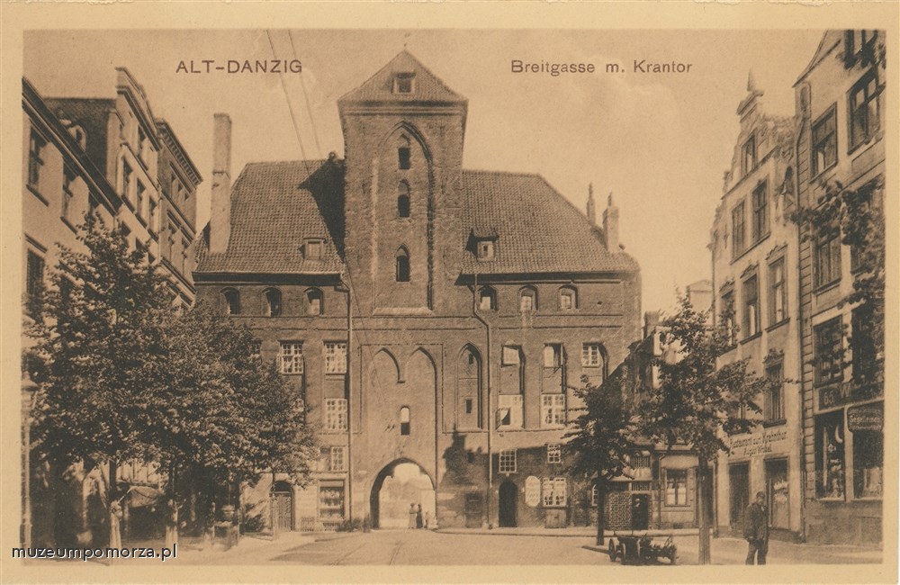 Gdańsk Żuraw, Danzig Das Krantor