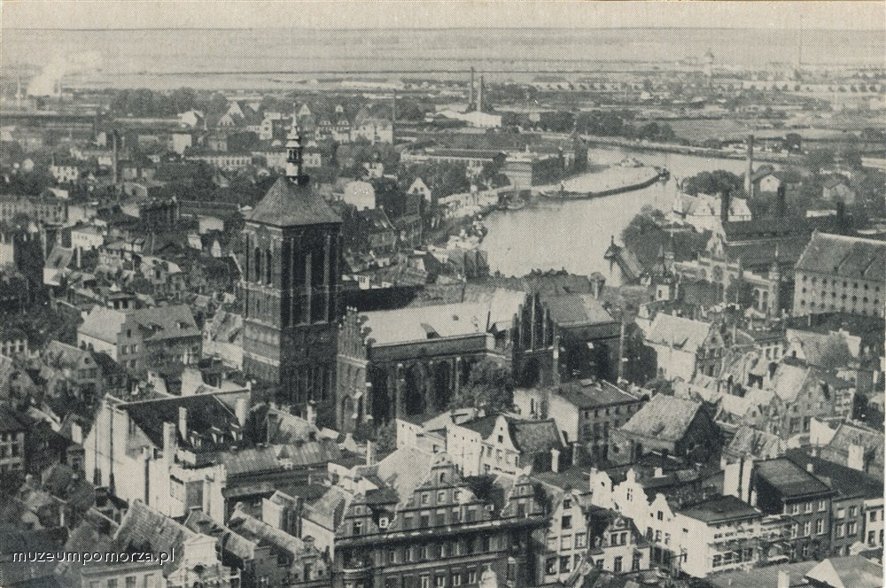 Gdańsk, Panorama na Główne Miasto i Motławę