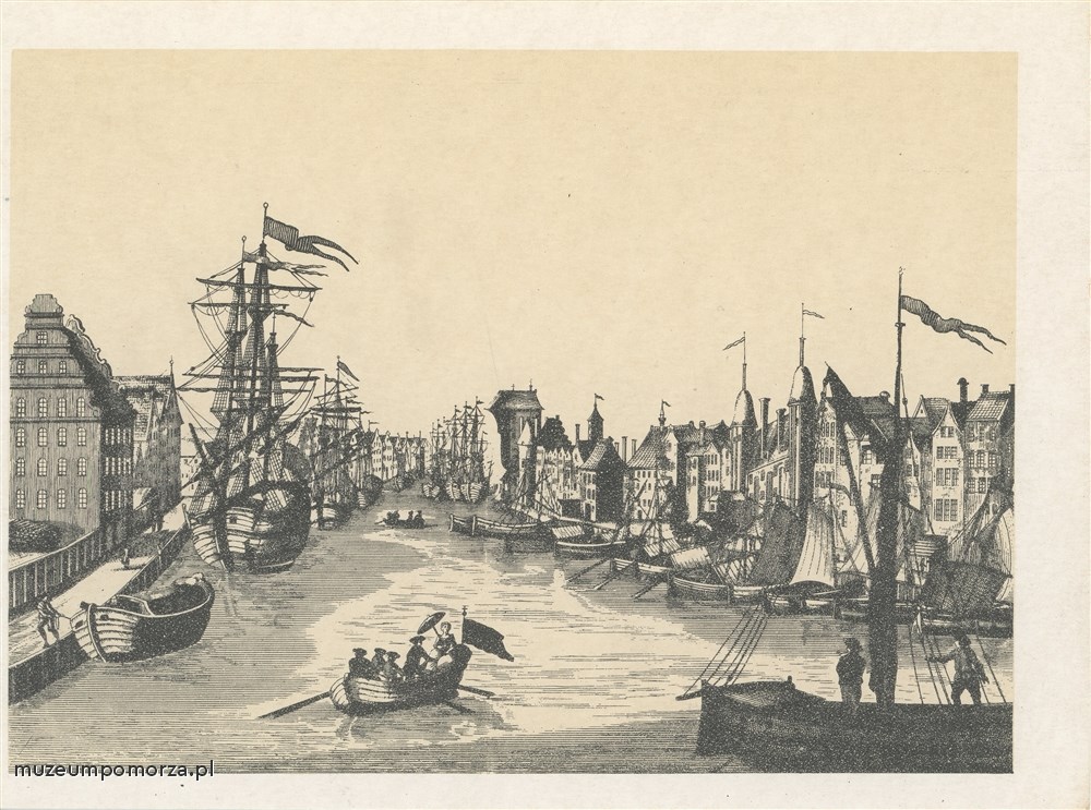 Gdańsk w starej rycinie