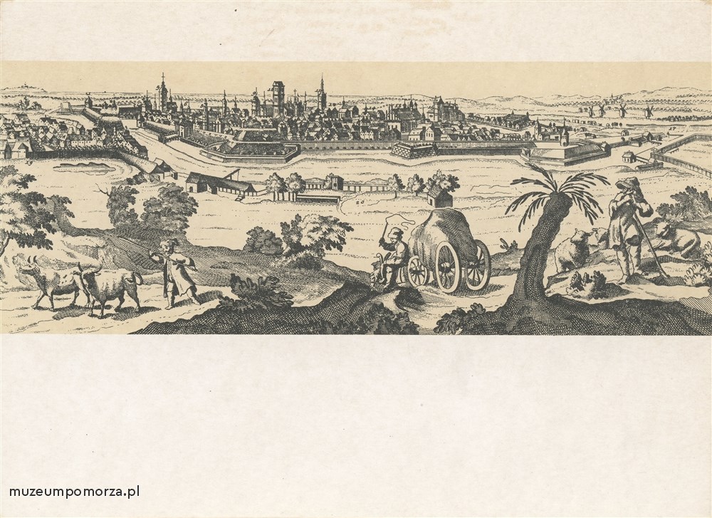 Gdańsk w starej rycinie