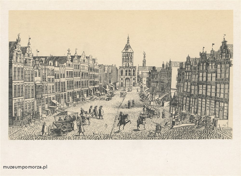 Gdańsk w starej rycinie