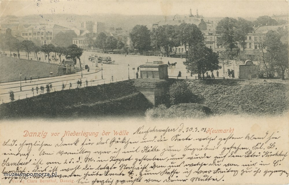 Gdańsk, widok z wałów