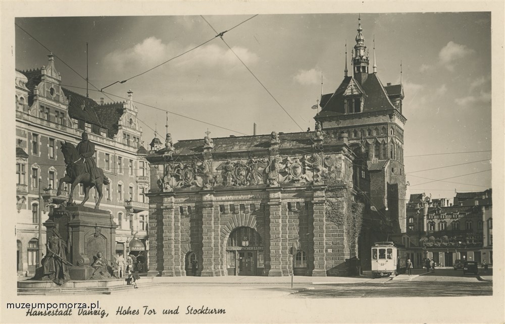 Gdańsk, pomnik, brama i wieża