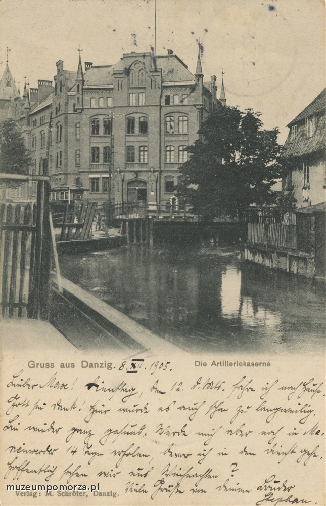 Gdańsk, koszary artyleryjskie