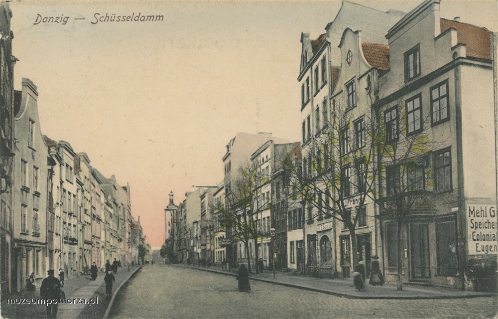 Gdańsk, Ulica Łagiewniki (Schüsseldamm)