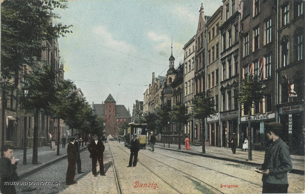 Gdańsk, Szeroka w kierunku Żurawia