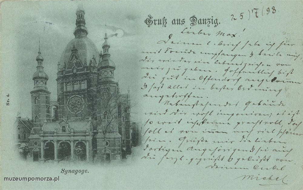  Gdańsk, Wielka Synagoga
