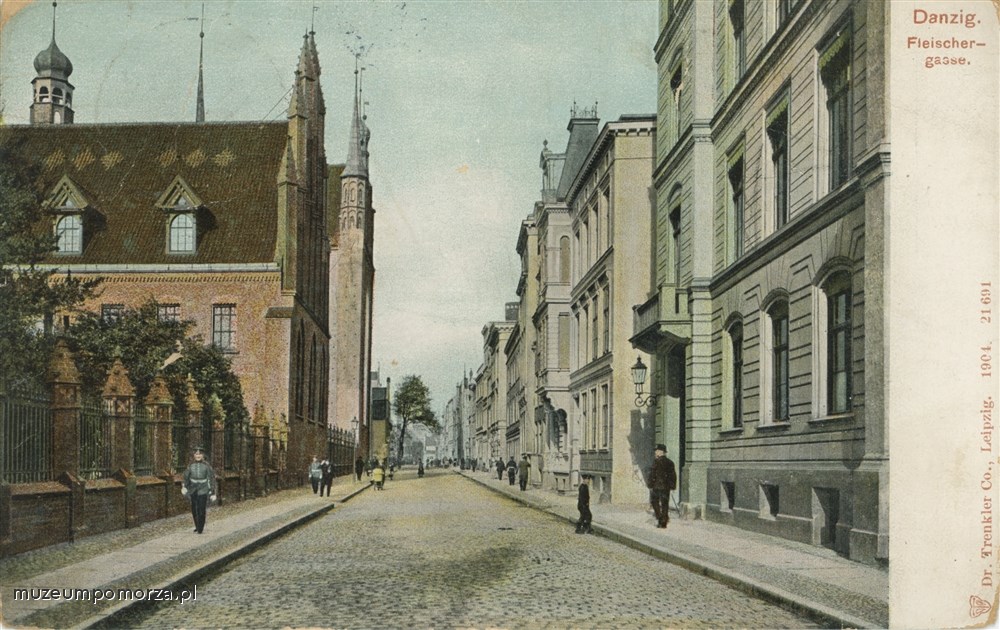 Gdańsk, ul. Rzeźnicka  (Fleischergasse)