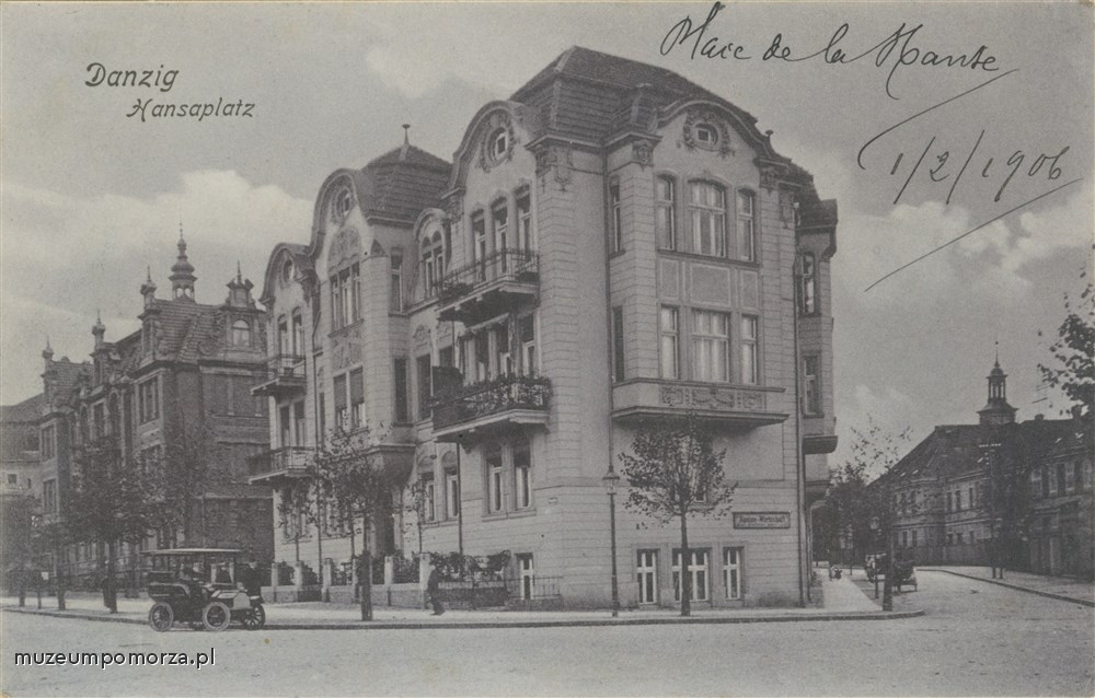 Gdańsk, plac Hanzy