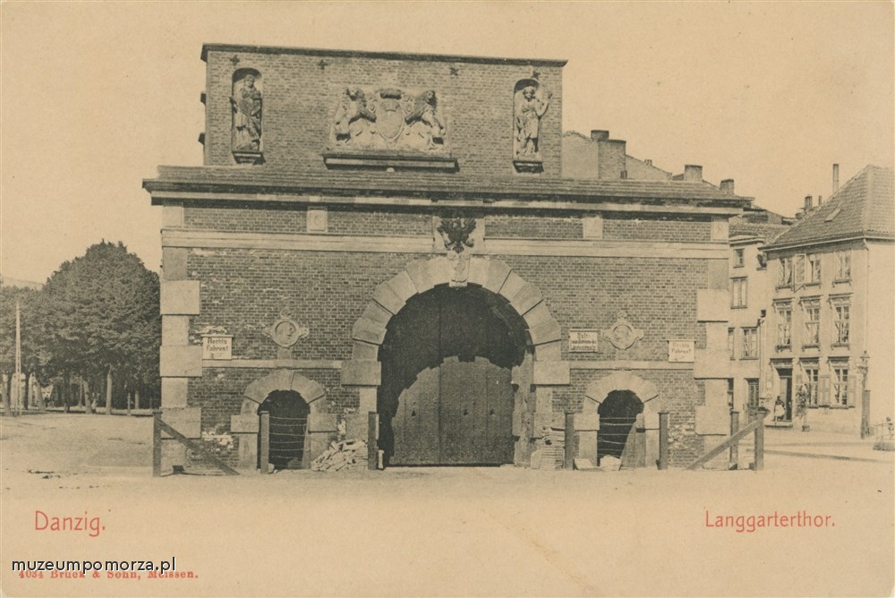 Gdańsk, Brama Żuławska (Langgartener Tor)