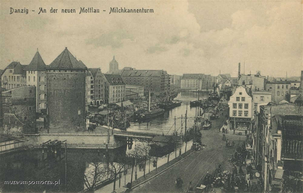 Gdańsk, Brama Stągiewna i ulica Szopy