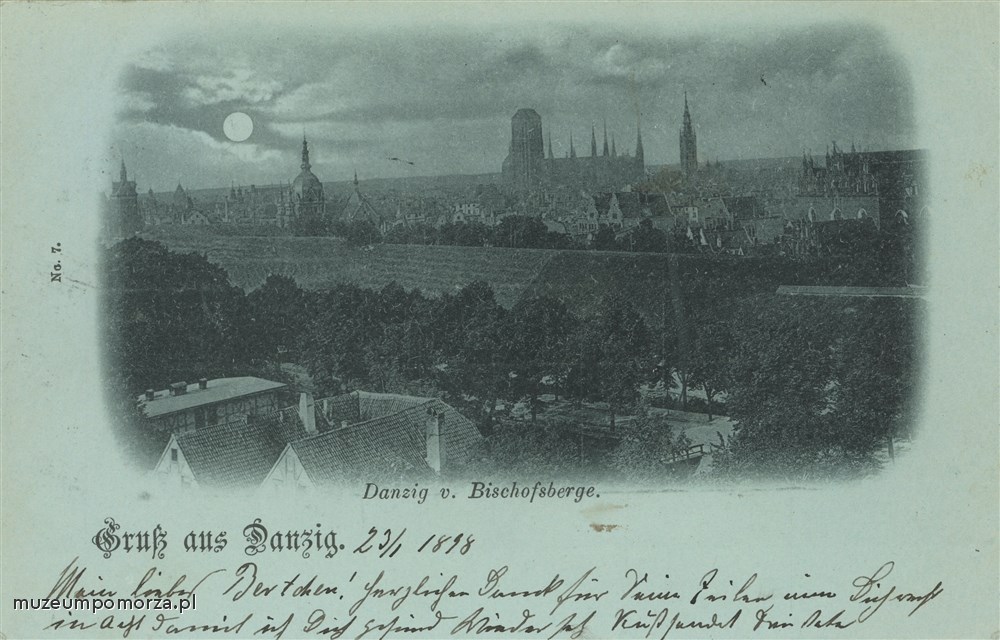 Gdańsk, Widok na miasto z Biskupiej Góry