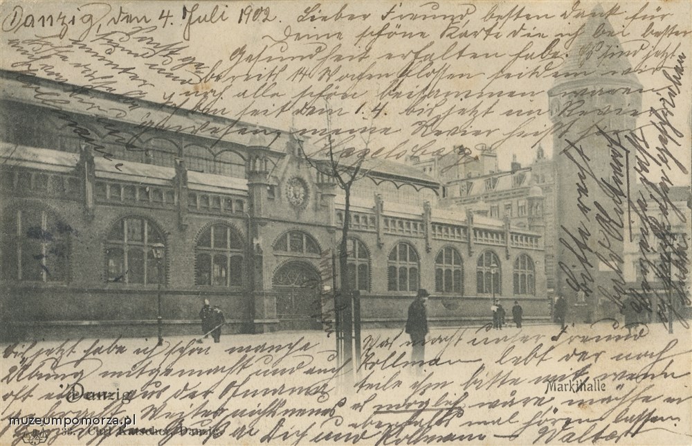 Gdańsk, Hala Targowa i Baszta Jacek