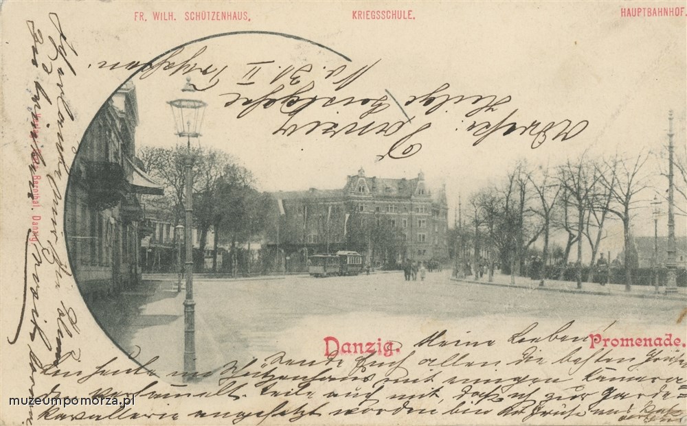 Gdańsk, Szkoła Wojenna i Promenada