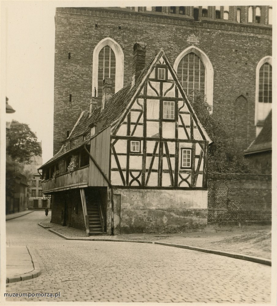 Gdańsk, dom galeryjny przy kościele św. Trójcy