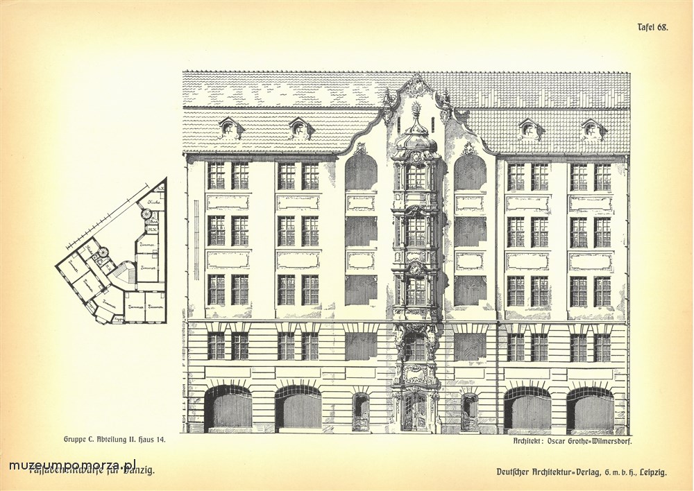 Projekt gdańskiej fasady