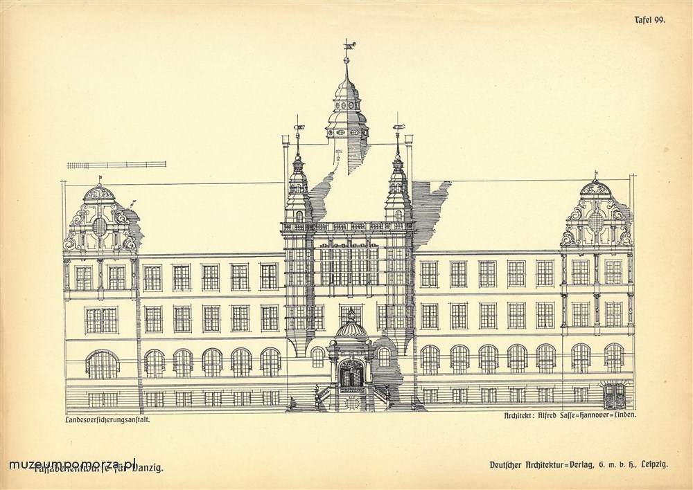 Projekt gdańskiej fasady