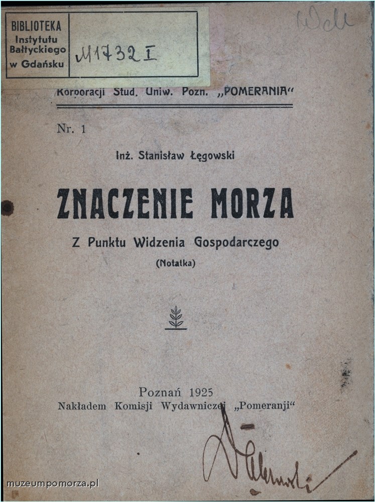 Publikacja, Znaczenie Morza