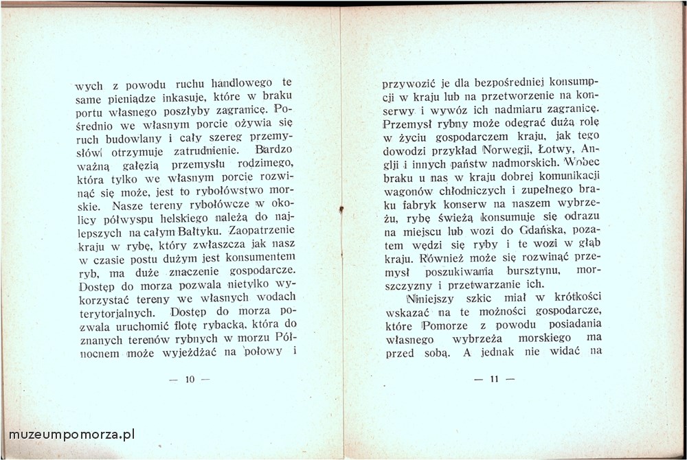  Publikacja, Znaczenie Morza