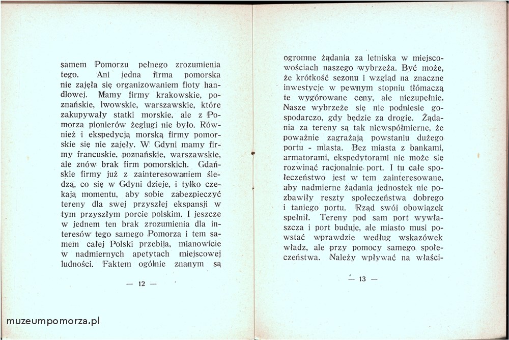 Publikacja, Znaczenie Morza
