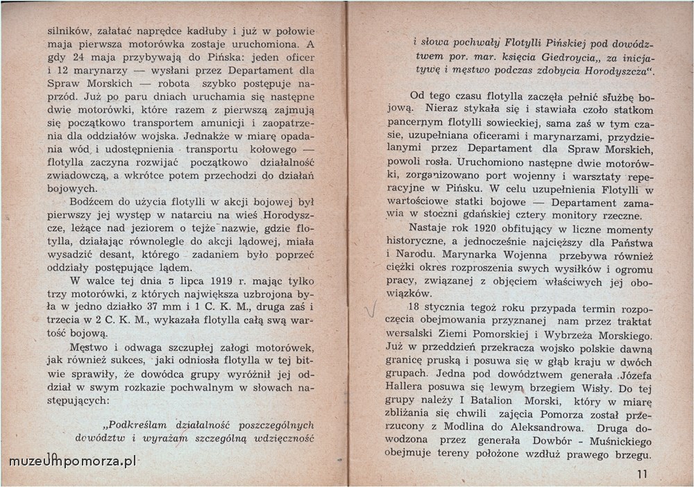 Publikacja, XX lat Polskiej Marynarki Wojennej