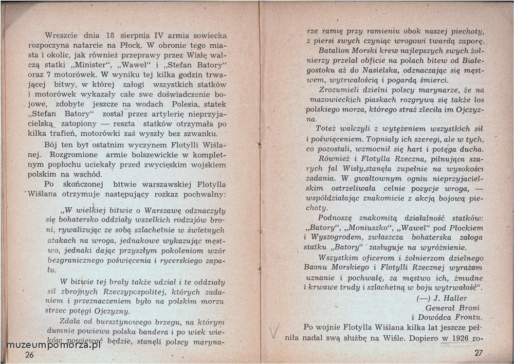 Publikacja, XX lat Polskiej Marynarki Wojennej