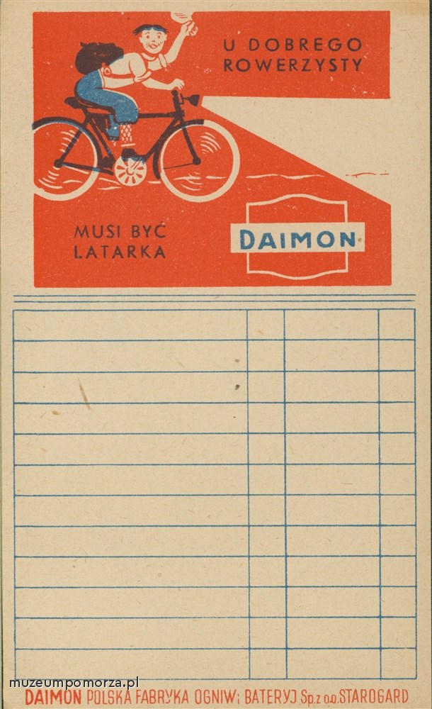 Starogard Rachunek Daimon