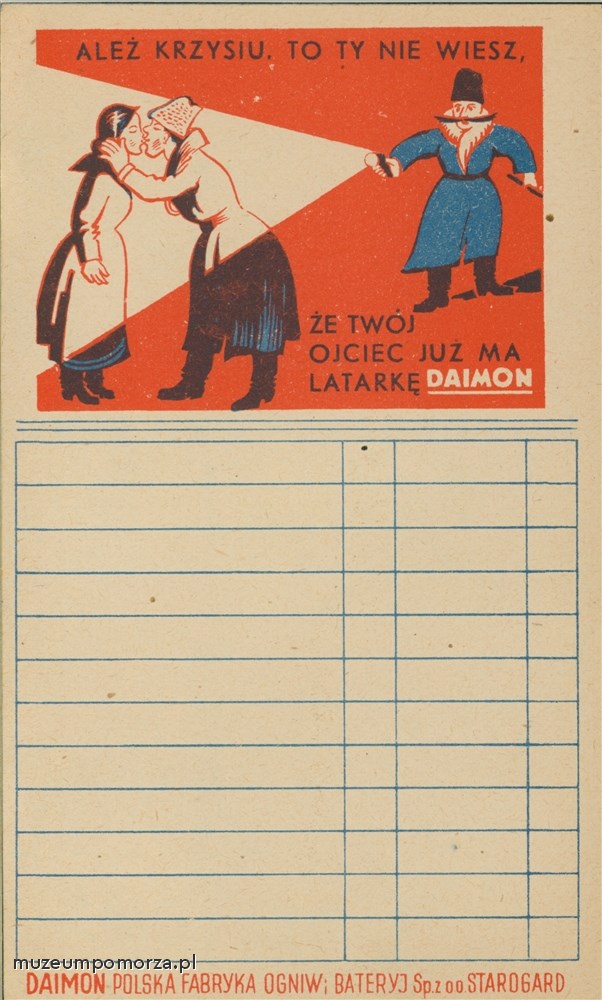 Starogard Rachunek Daimon