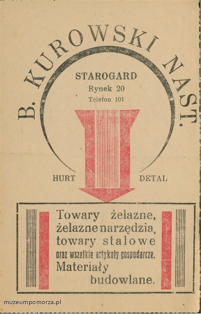 Starogard Rachunek