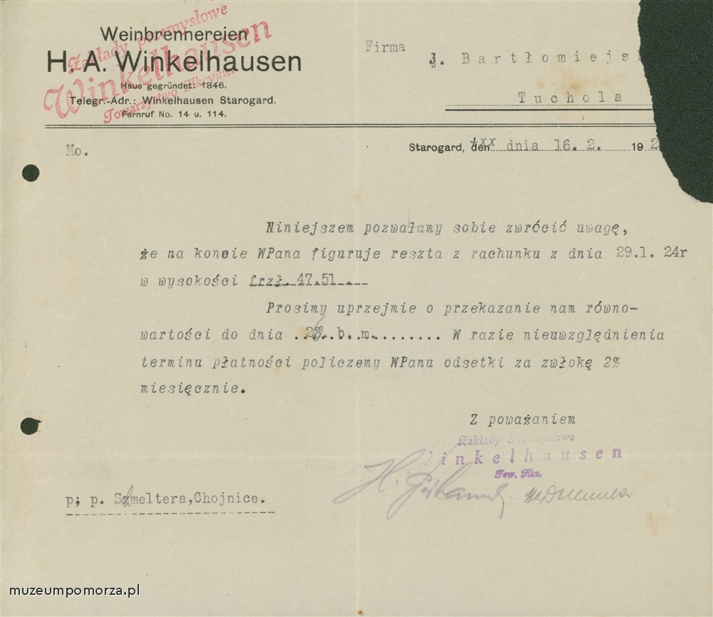 Starogard Winkelhausen