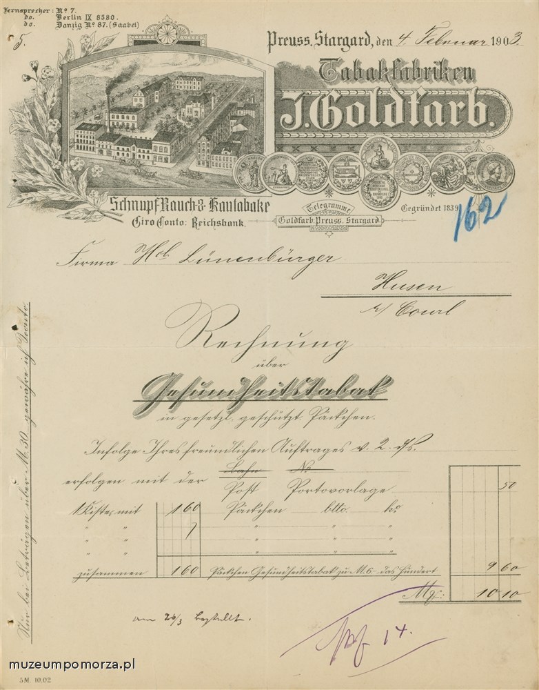 Starogard Rachunek